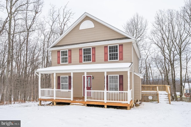 view of front of house