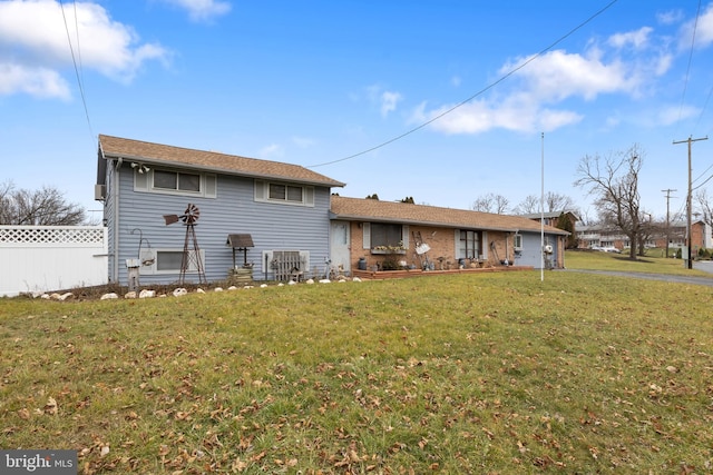 exterior space featuring a yard