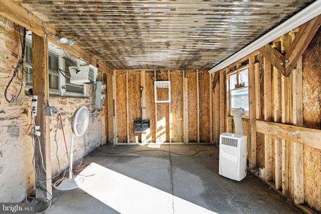 view of storage room