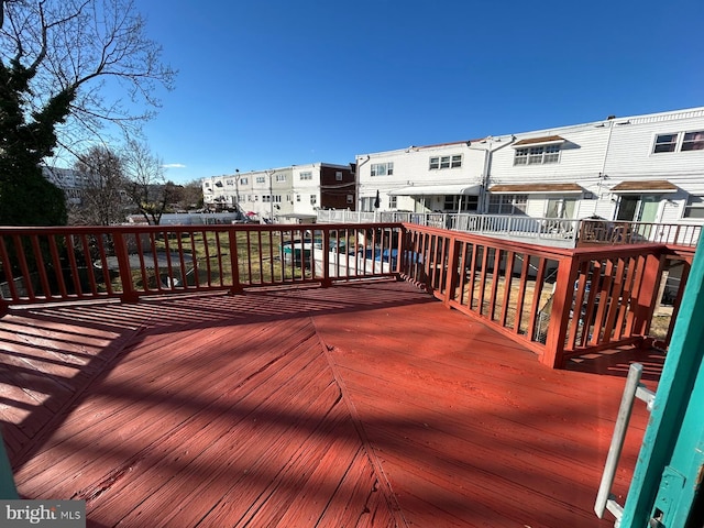 view of deck