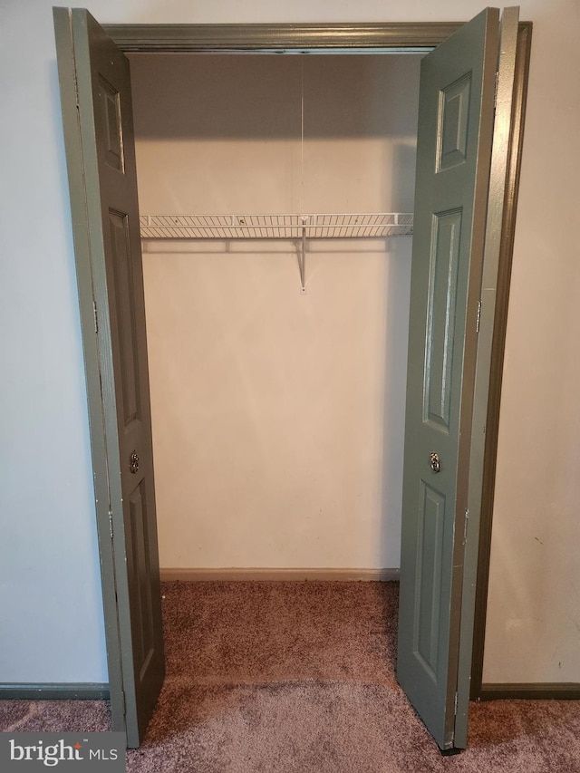 view of closet