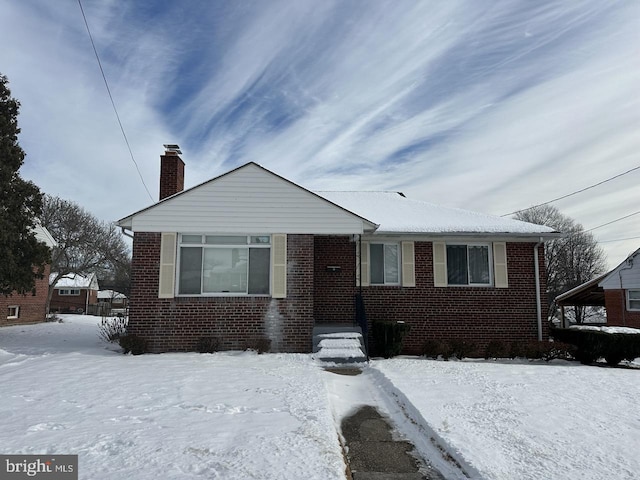 view of front of house