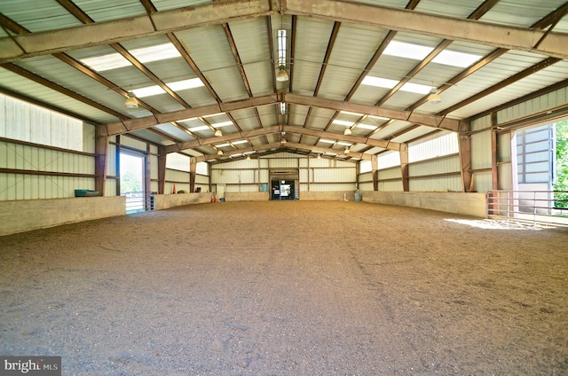 view of stable