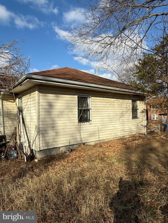 view of side of home