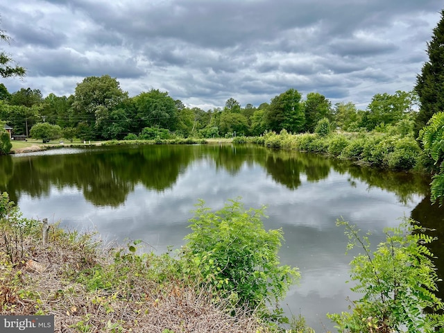 view of water feature