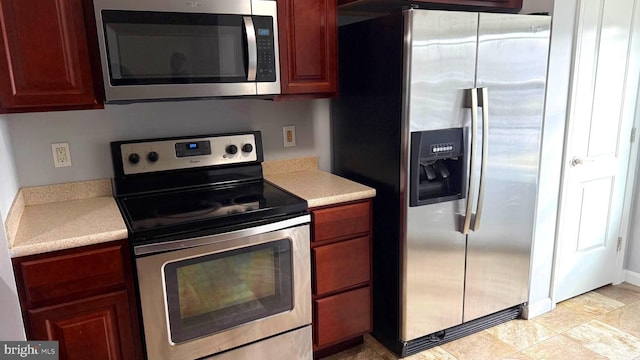 kitchen featuring stainless steel appliances