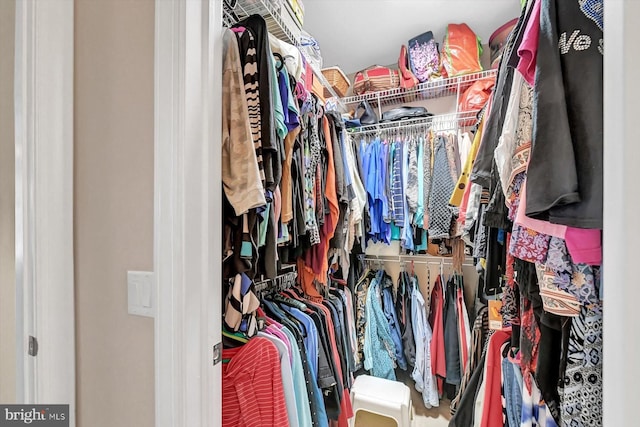 view of spacious closet