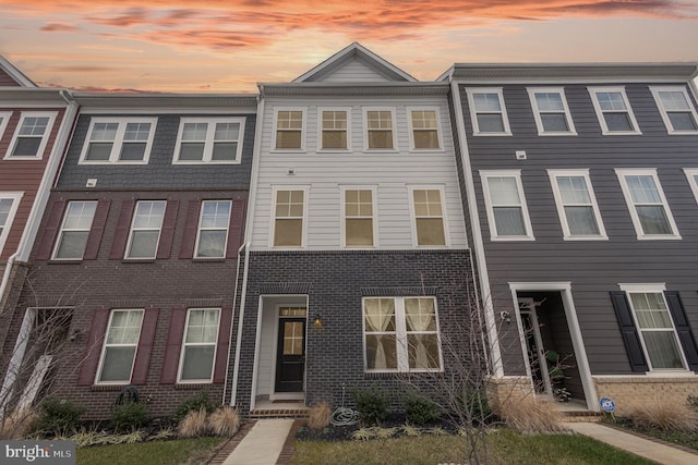 view of townhome / multi-family property