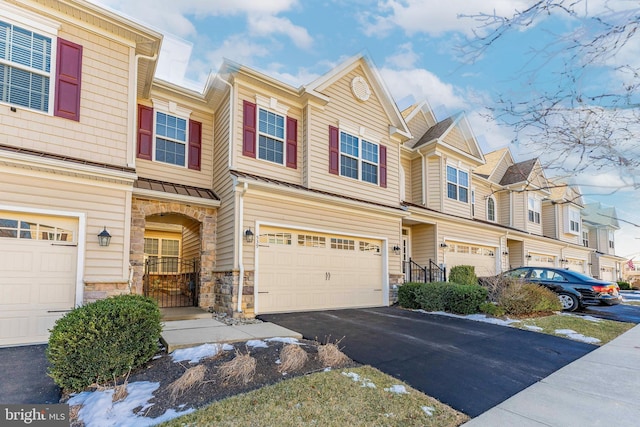 view of townhome / multi-family property