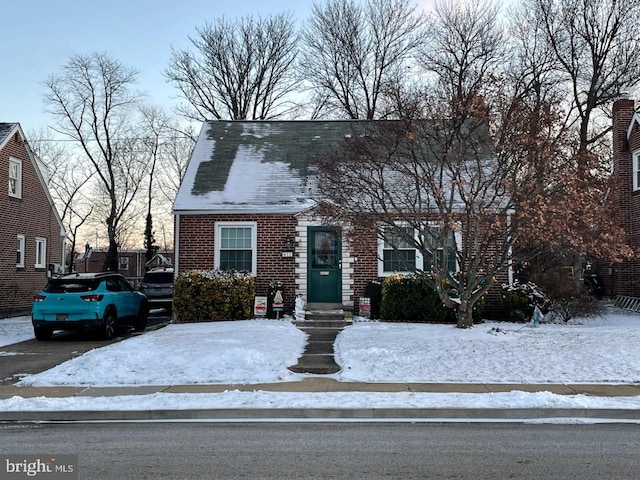 view of cape cod-style house