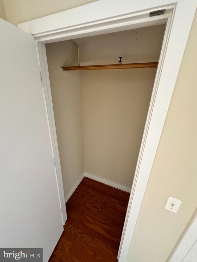 view of closet