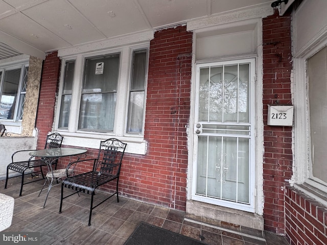 view of entrance to property