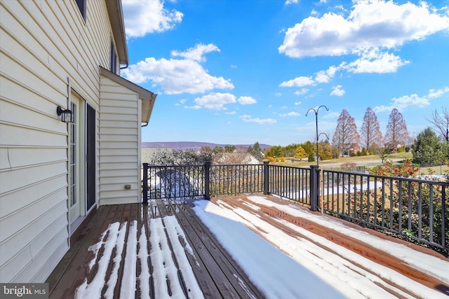 view of deck