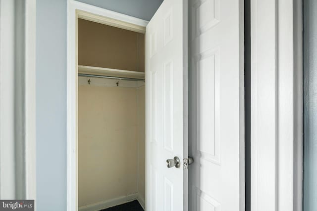 view of closet