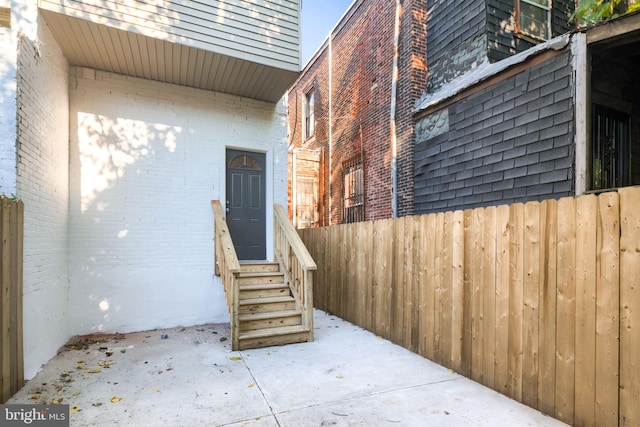 view of entrance to property