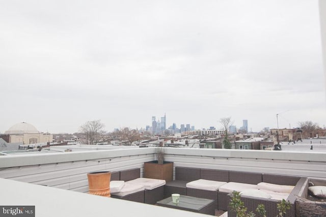 view of patio / terrace with outdoor lounge area