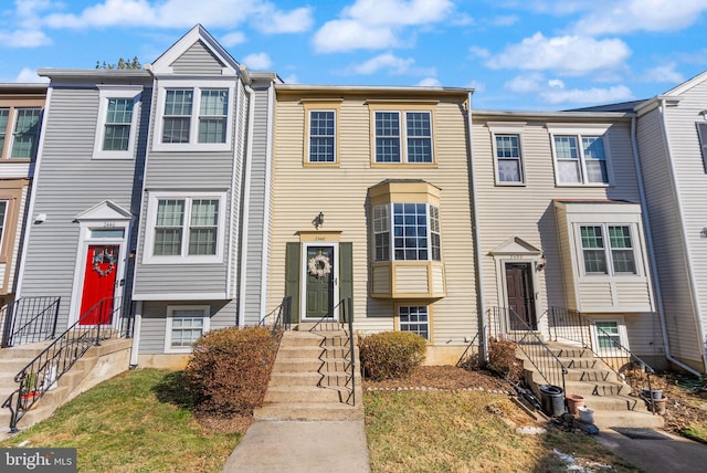 view of townhome / multi-family property