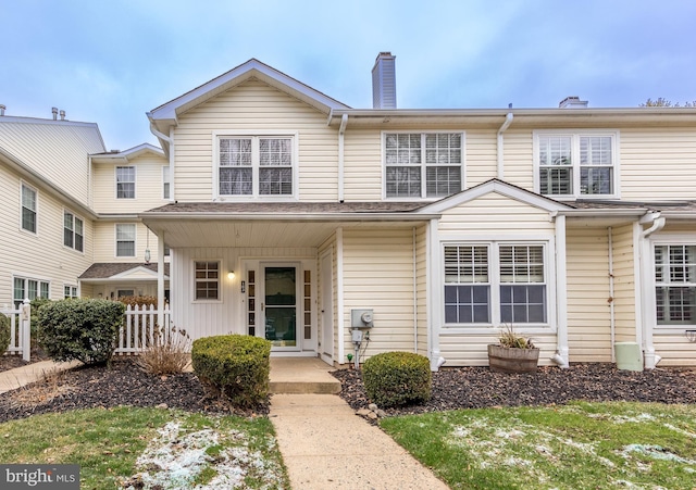 view of townhome / multi-family property