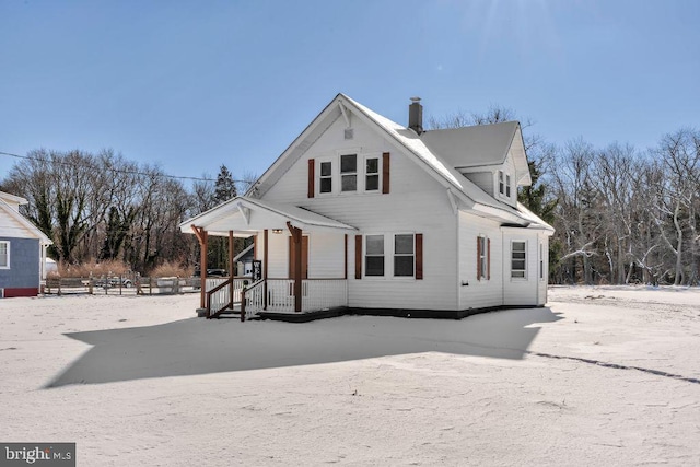 view of front of house