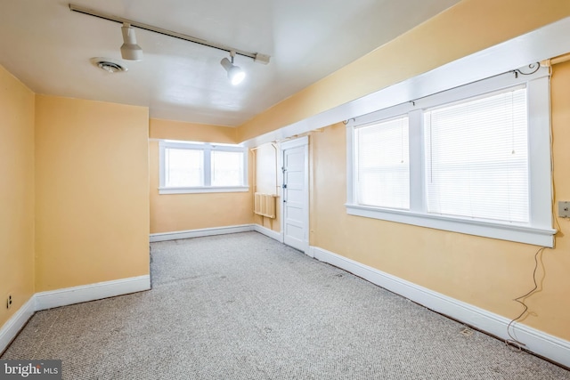 additional living space featuring carpet floors