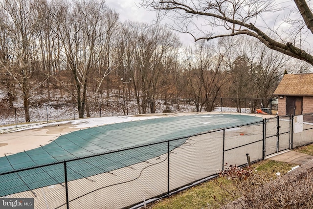 view of pool