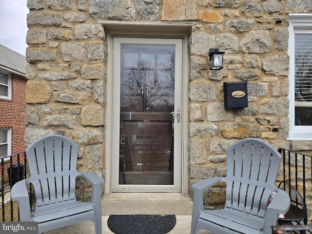 view of property entrance