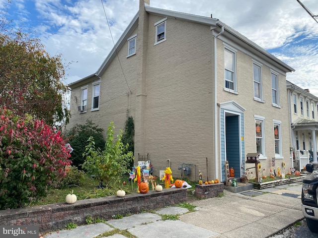 view of home's exterior featuring a patio area