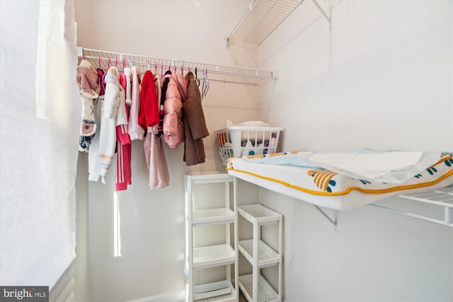 view of spacious closet