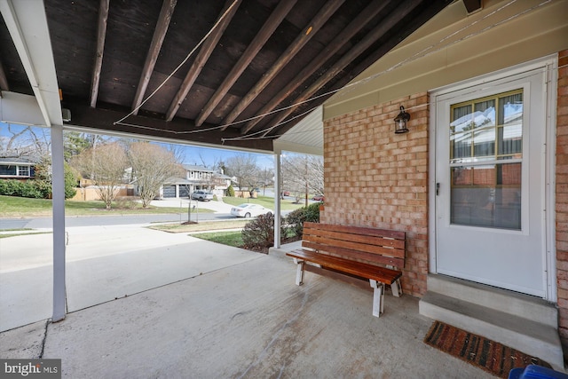 view of patio