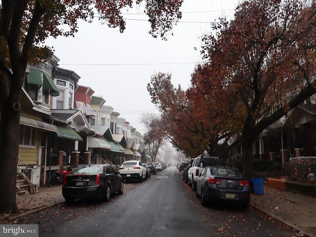 view of street