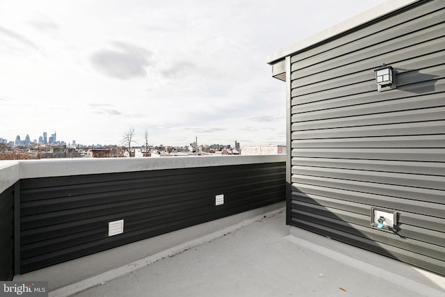 view of patio / terrace featuring a balcony