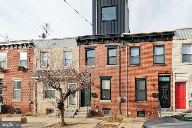 view of property featuring central AC