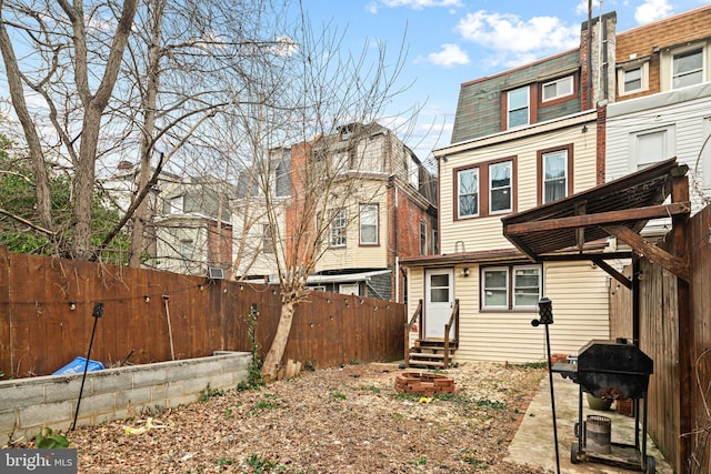 view of rear view of house