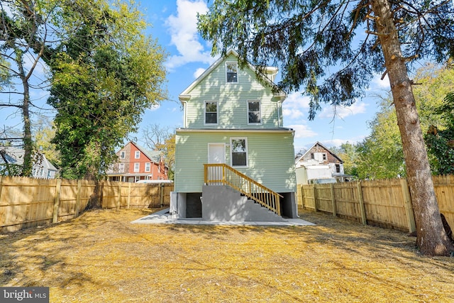 view of back of house