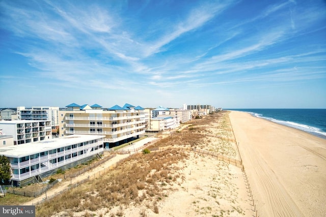 water view with a beach view