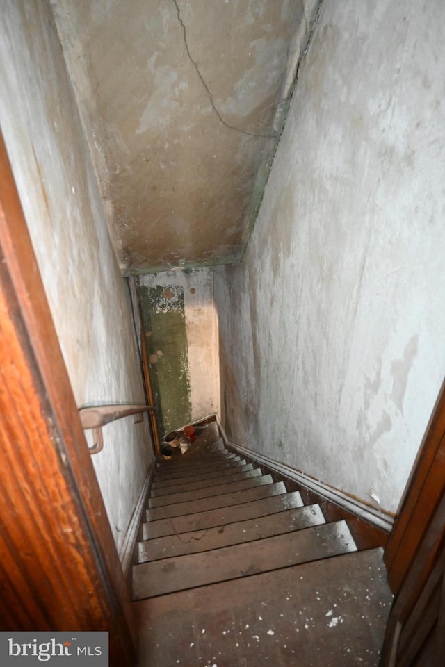 view of stairs