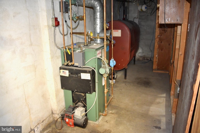 view of utility room