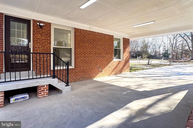 view of patio featuring covered porch