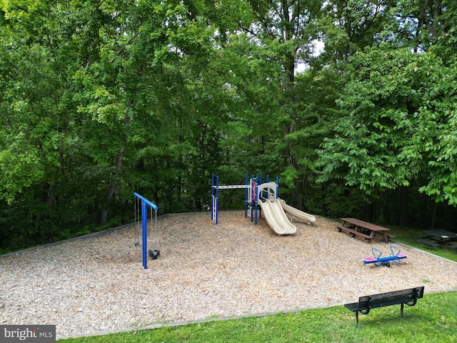 view of community playground