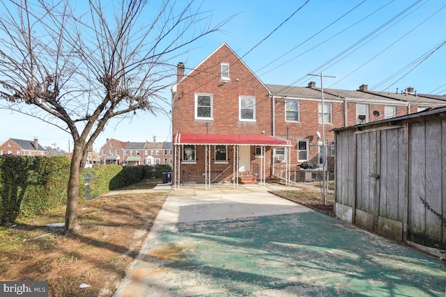 view of back of house