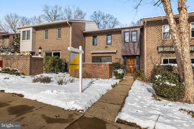 view of townhome / multi-family property