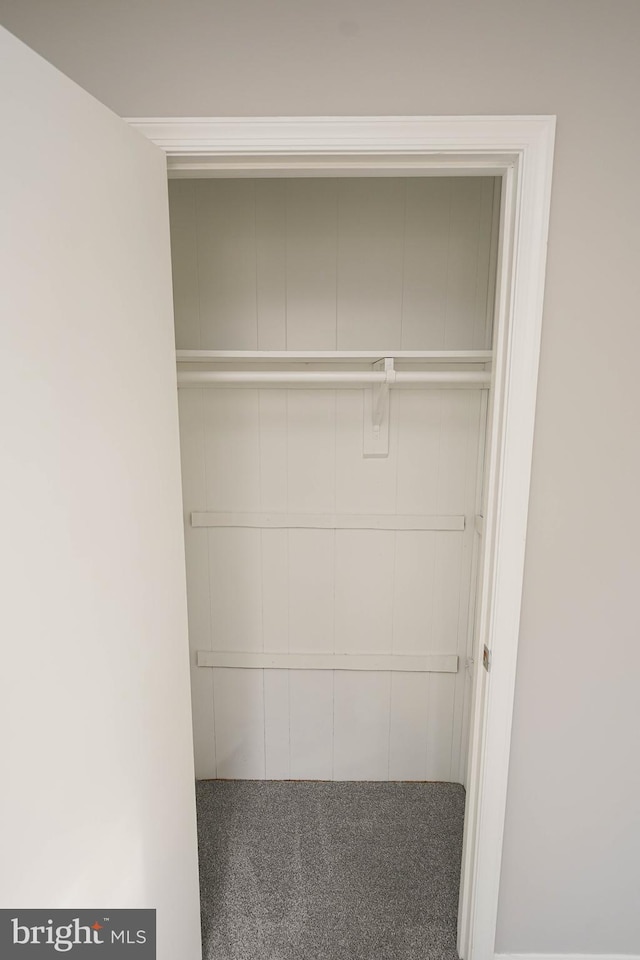 view of closet