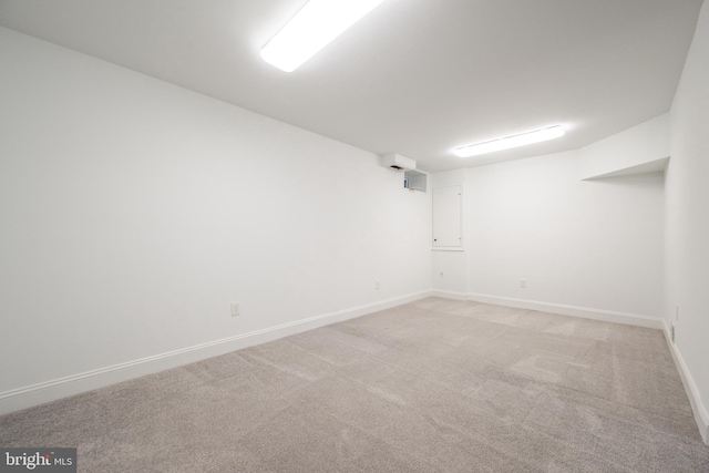 empty room featuring carpet floors