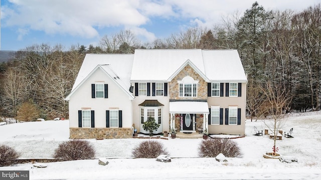 view of front of house