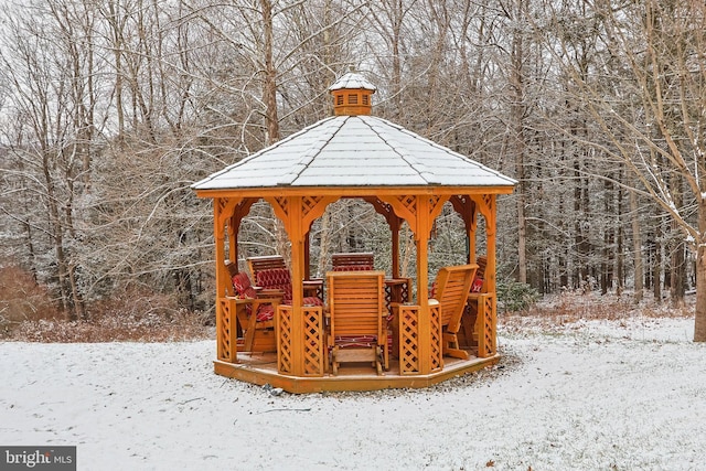 surrounding community featuring a gazebo