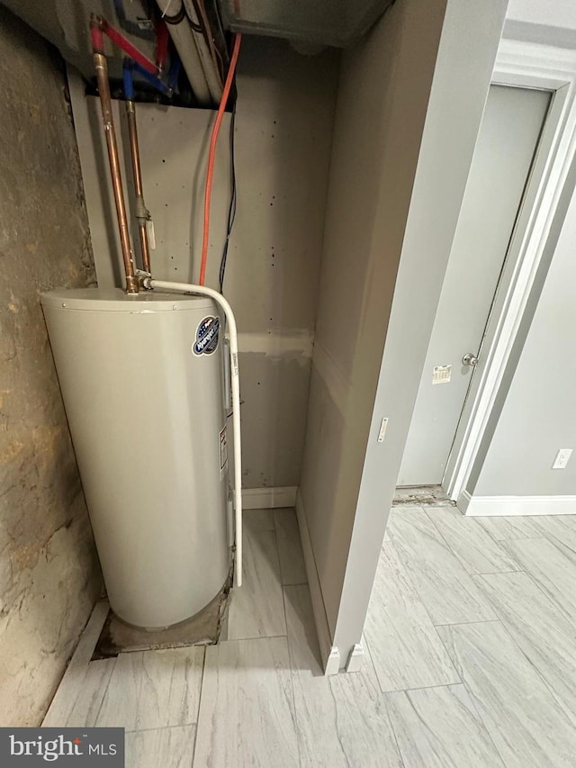 utilities featuring water heater