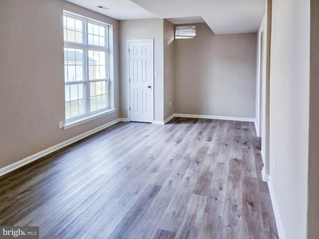 interior space featuring light hardwood / wood-style flooring