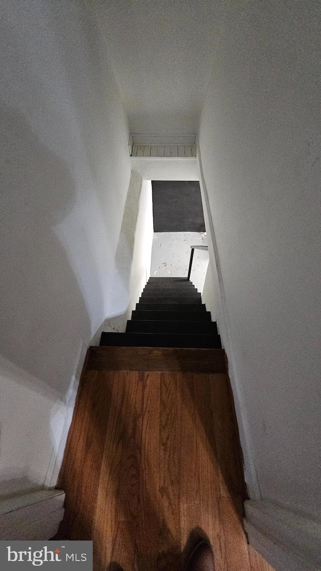 view of staircase