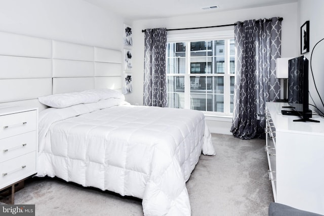 bedroom featuring carpet floors