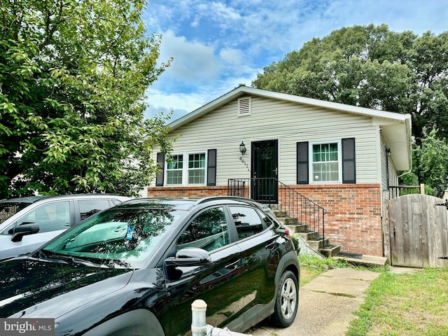 view of front of house